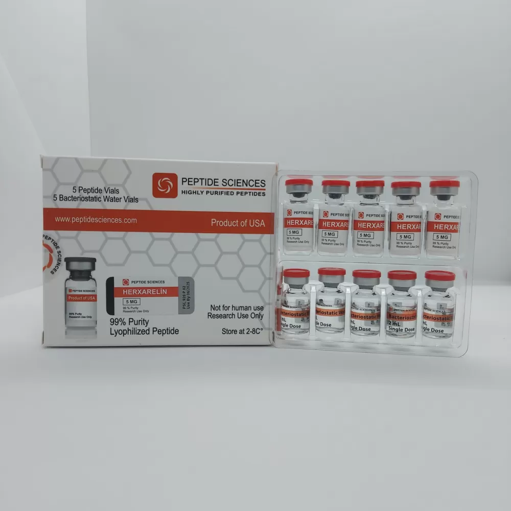 Peptid Sciences Hexarelin 5mg Peptid Sciences Hexarelin 5mg