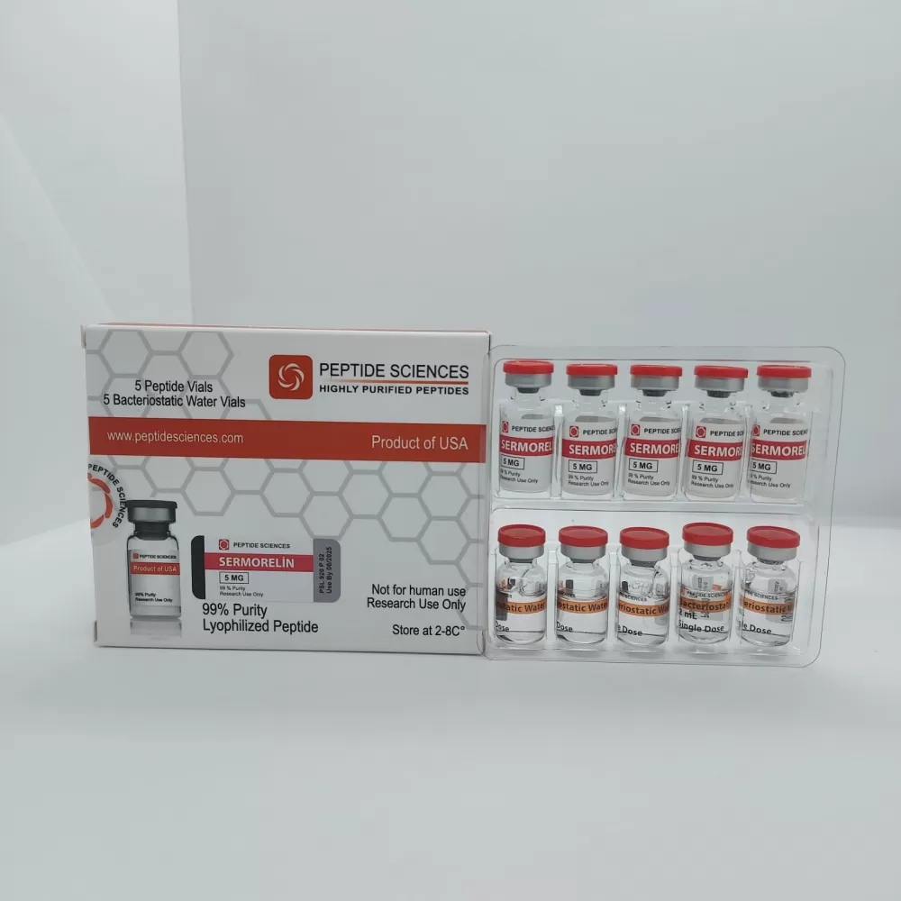 Peptid Sciences Sermorelin 5mg Peptid Sciences Sermorelin 5mg